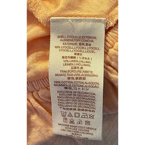 NEW Free People Women’s Annka Peach Bubble Top (Size S) - Picture 8 of 11